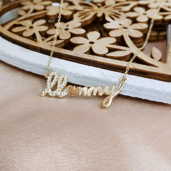 Χρυσό κολιέ Μαμά D20022