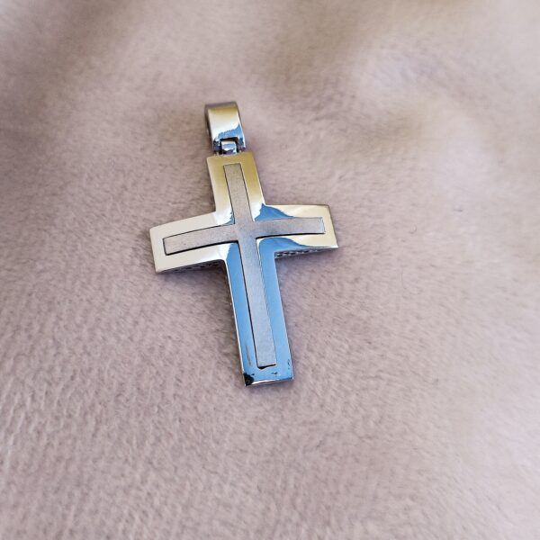 Λευκόχρυσος σταυρός D20102